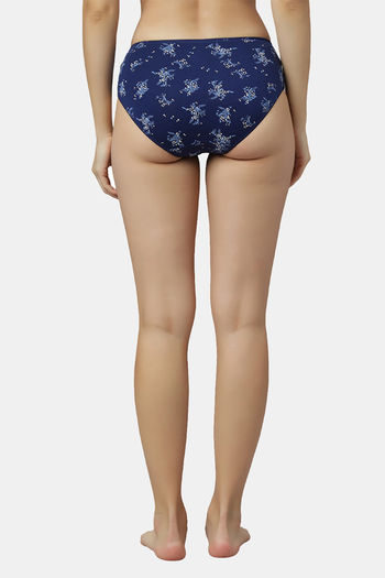 Red Rose Medium Rise Full Coverage Hipster Panty (Pack of 3) - Multicolor — image 3